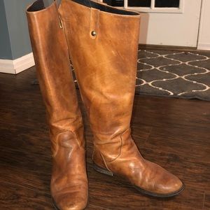Charles David Leather Riding Boots